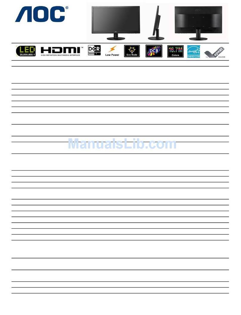 AOC e2460Swhu User guide