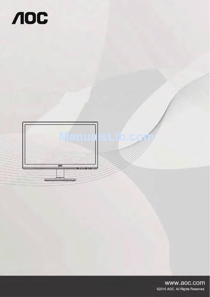 AOC e2260Swda Instruction Manual