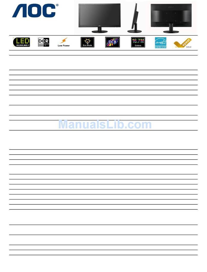 AOC e2260Swda User guide