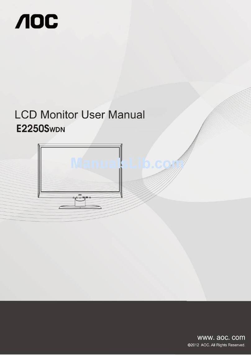 AOC e2250Swdn User manual