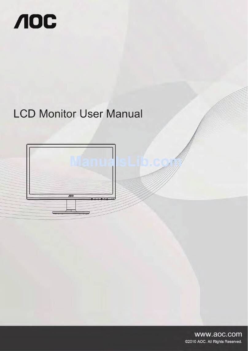 AOC e2060Sn User manual