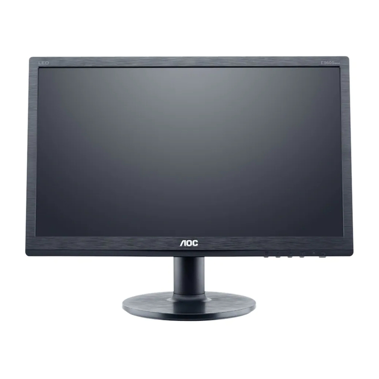 AOC e2060Swd User manual