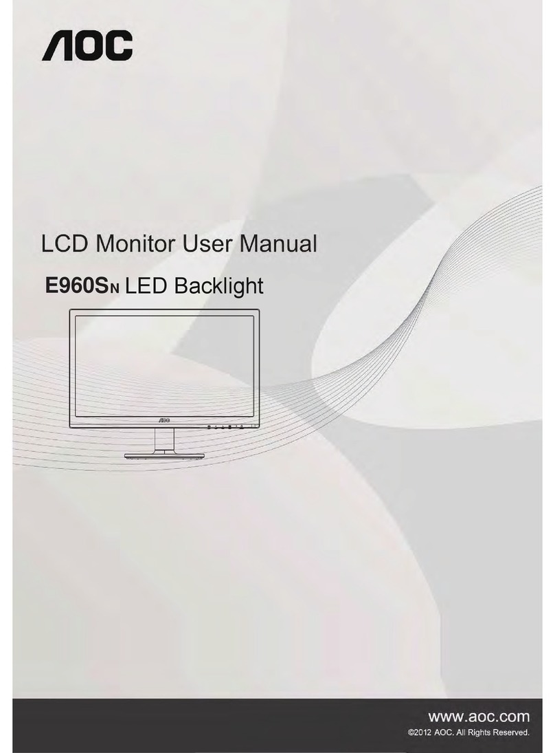 AOC e960Sn User manual