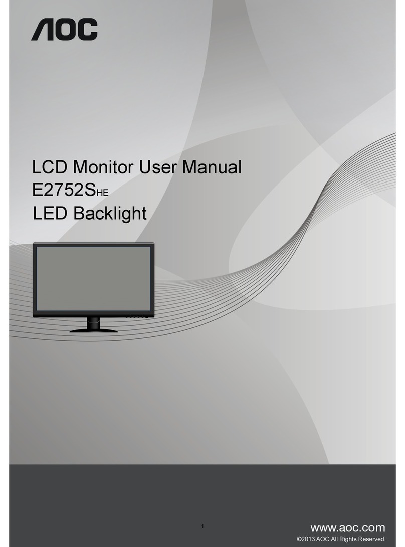 AOC e2752She User manual