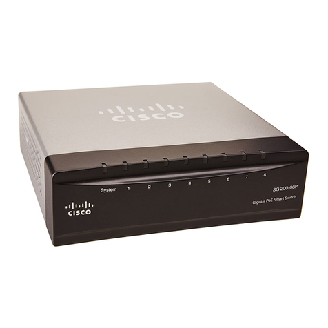 Cisco SG200 Series Instruction Manual