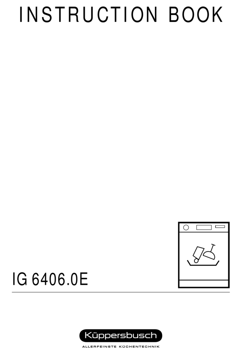 Kuppersbusch IG 6406.0E Instruction book