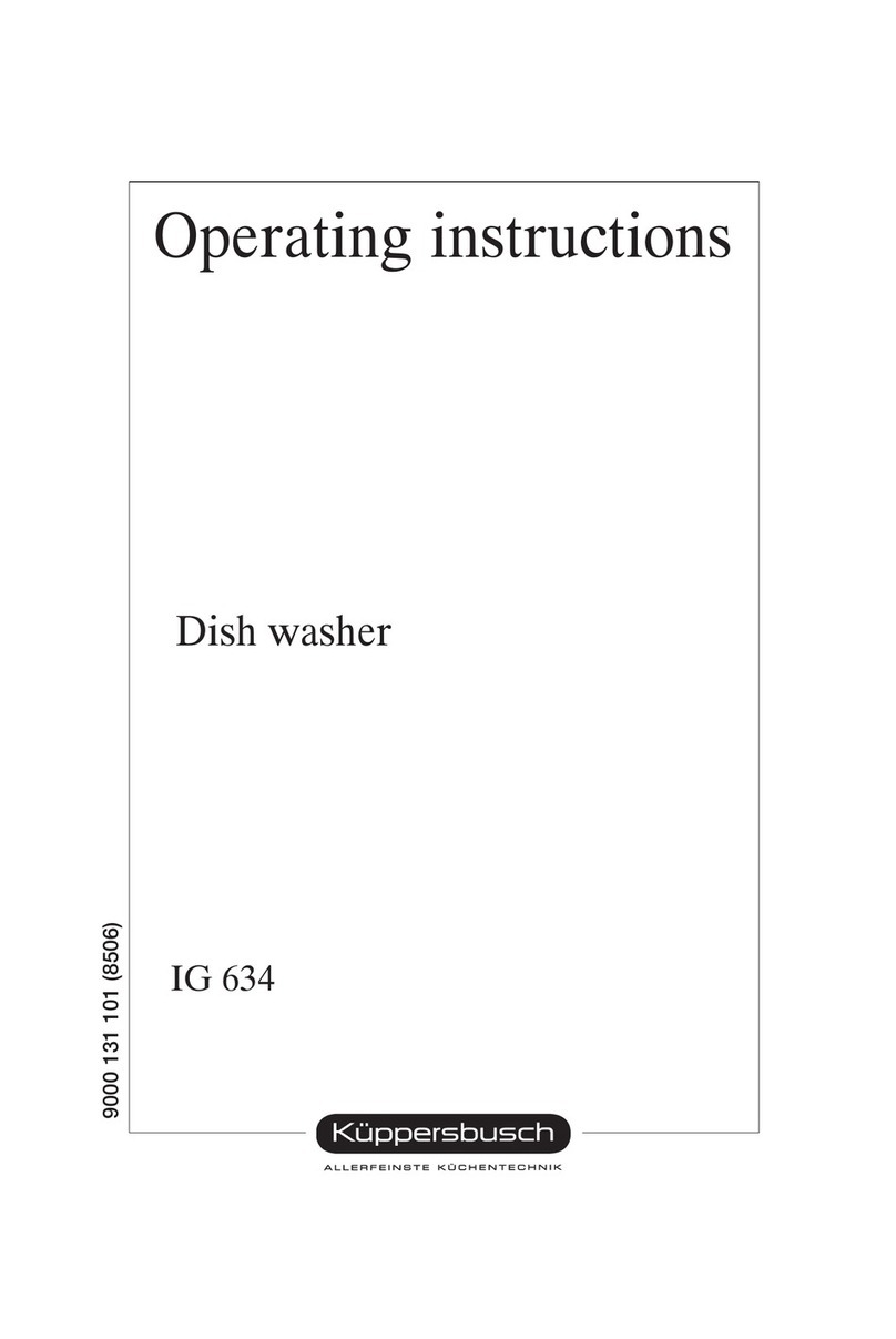 Kuppersbusch IG 634.5 operating instructions