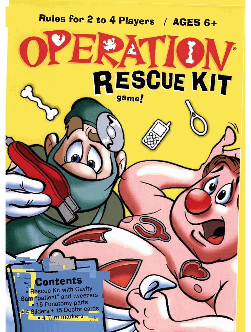 Hasbro Operation Rescue Kit User manual