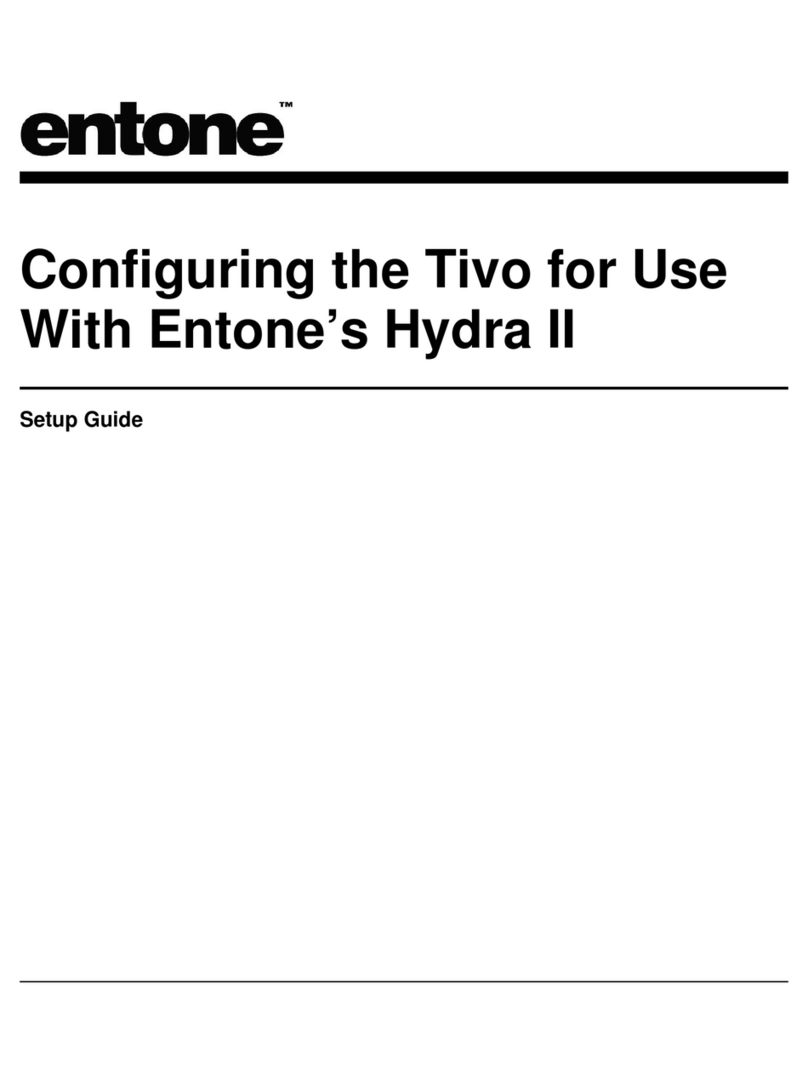 Entone Hydra II Setup guide