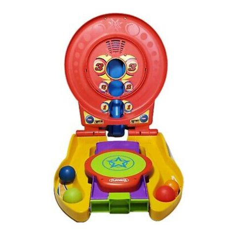 Playskool Playskool Bulls-Eye Bounce and Roll Game User manual