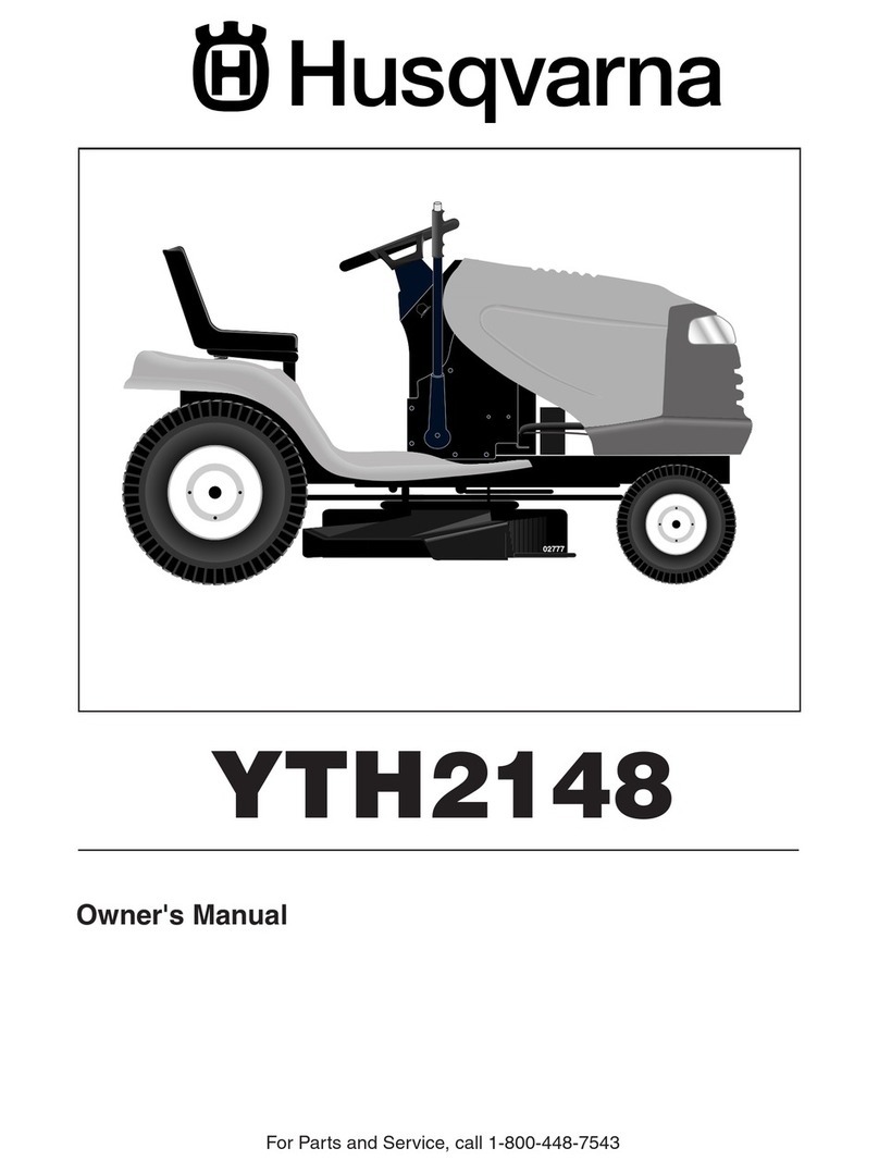 Poulan Pro YTH2148 owner's manual