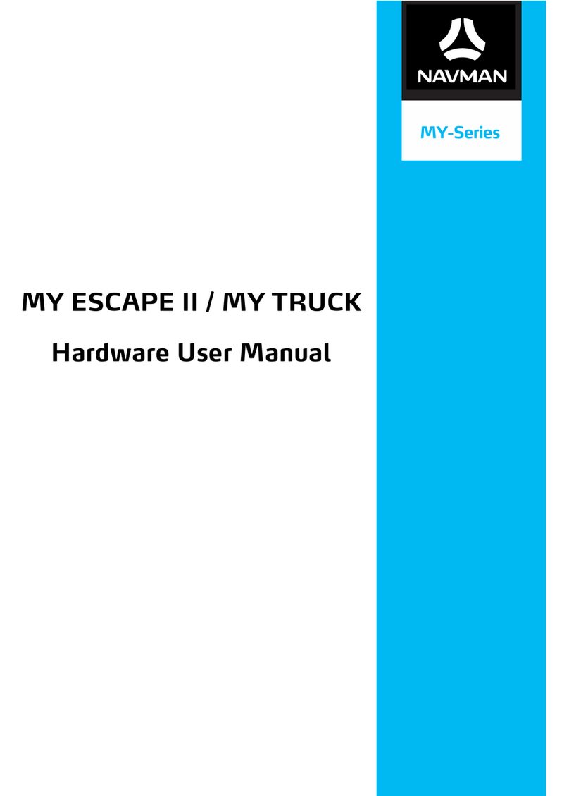 Navman MY ESCAPE II/MY TRUCK User manual