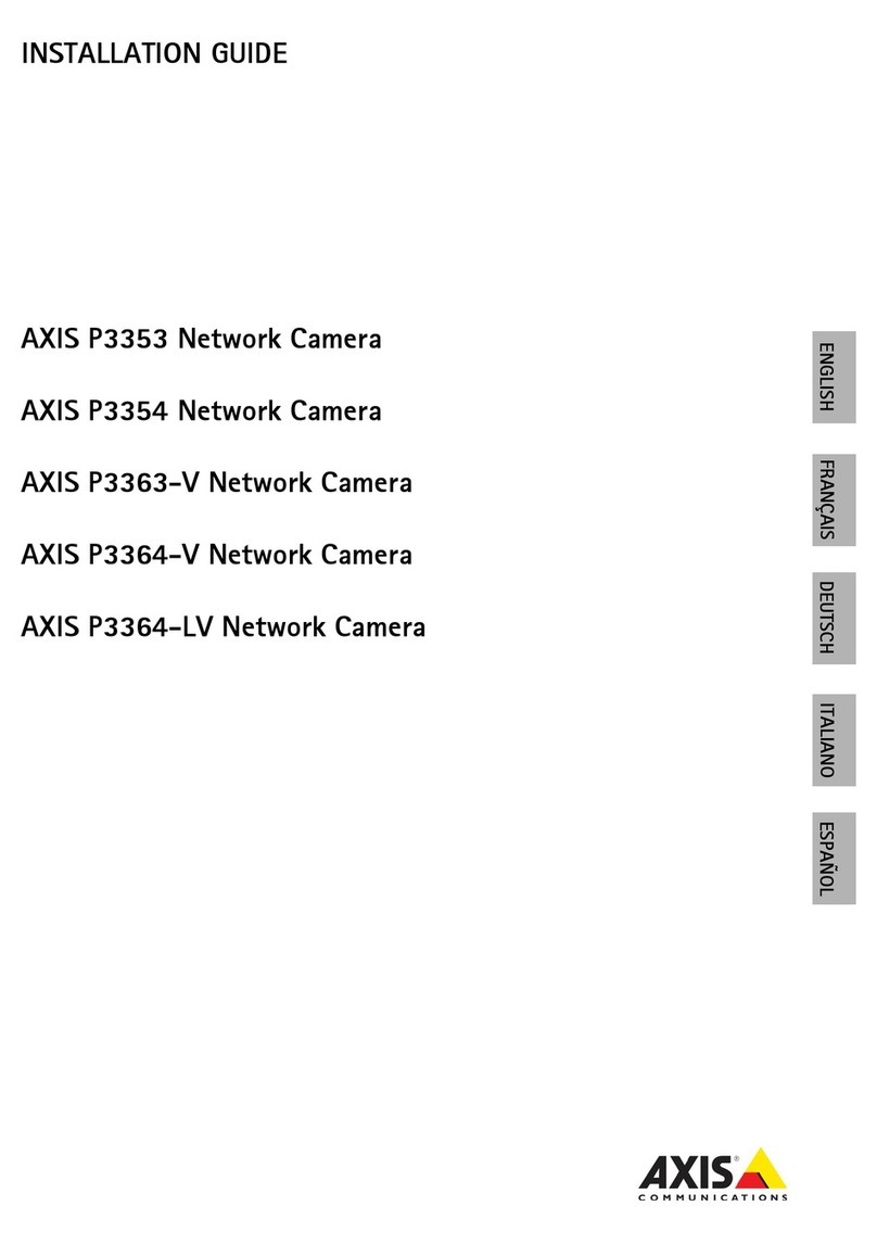Axis AXIS P3353 User manual Axis AXIS P3353 User manual