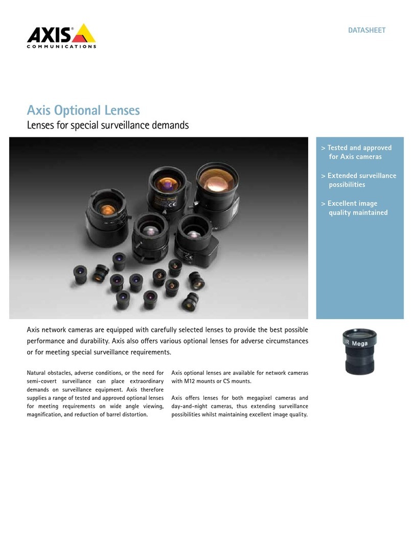 Axis Optional specification