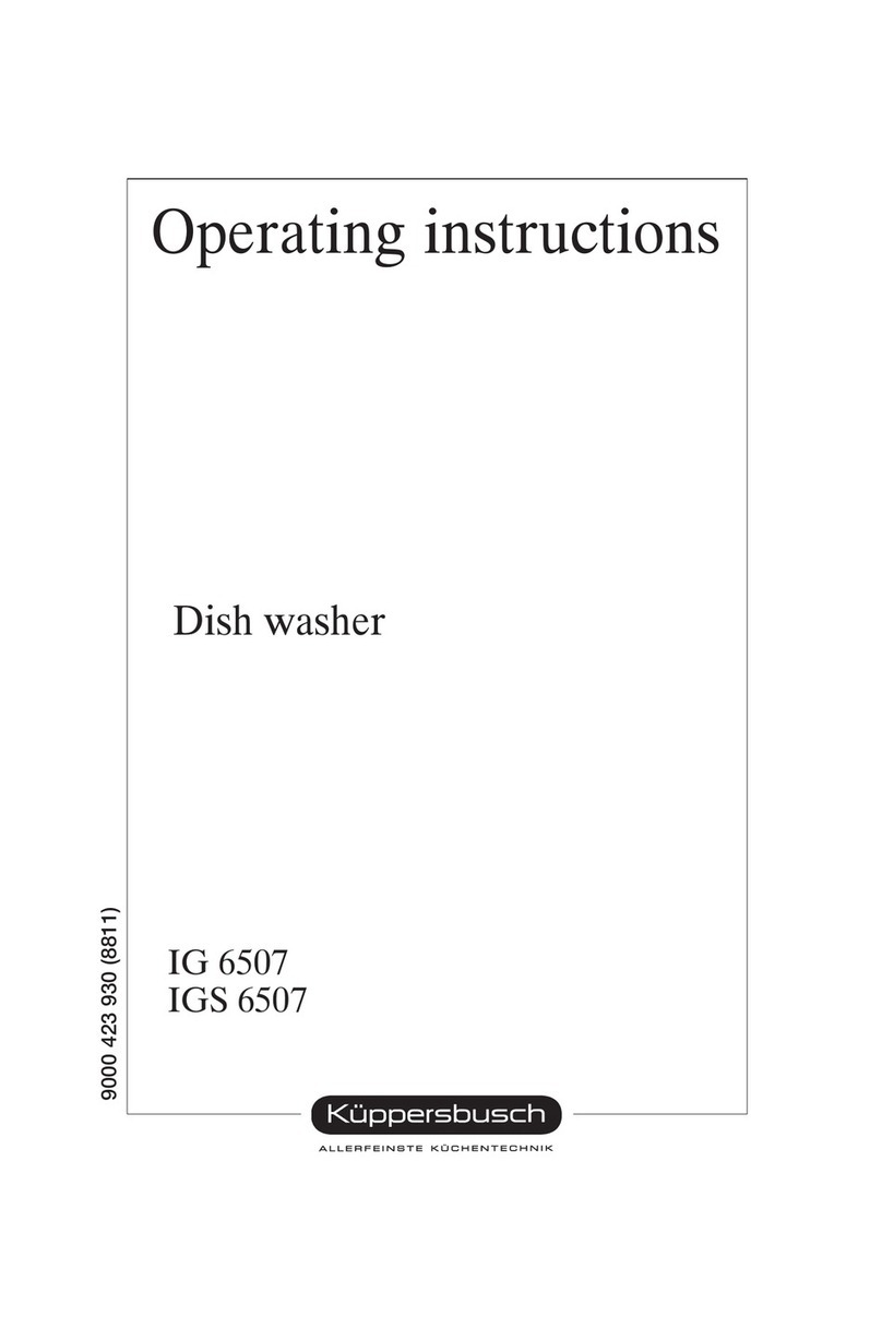 Kuppersbusch IG 6507.1 E operating instructions