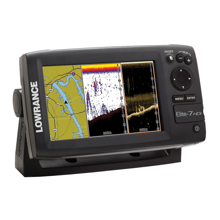 Lowrance Elite-7 Broadband installation guide