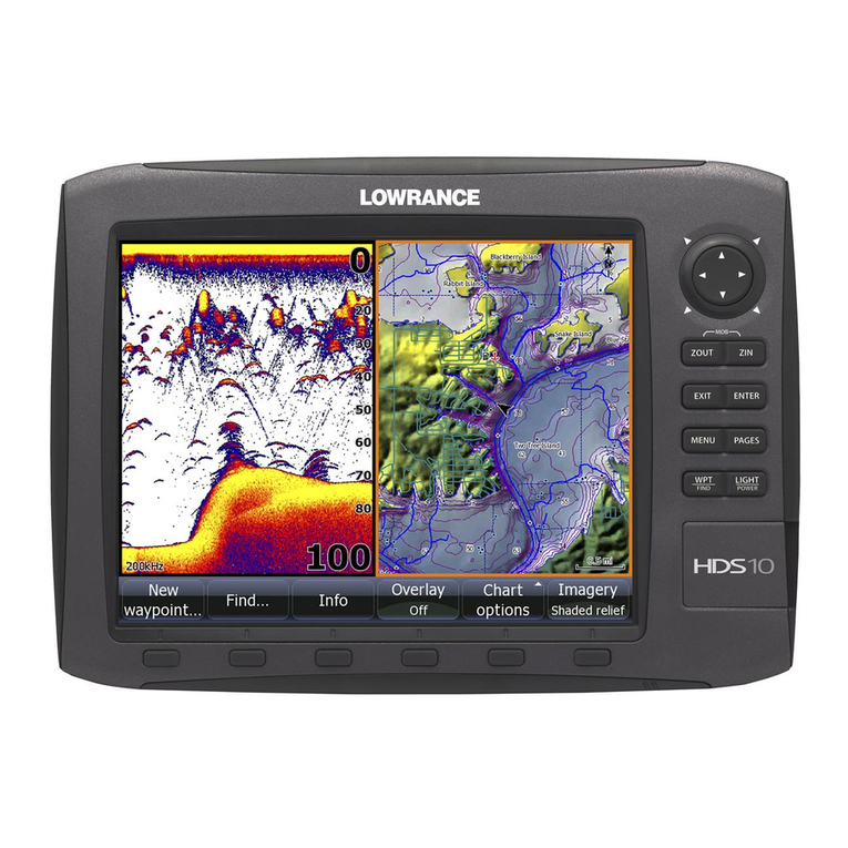 Lowrance HDS-8 User manual Lowrance HDS-8 User manual