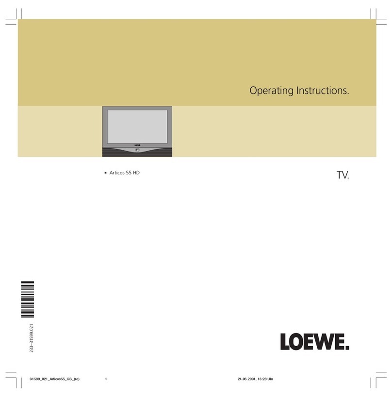 Loewe Articos 55 HD User manual