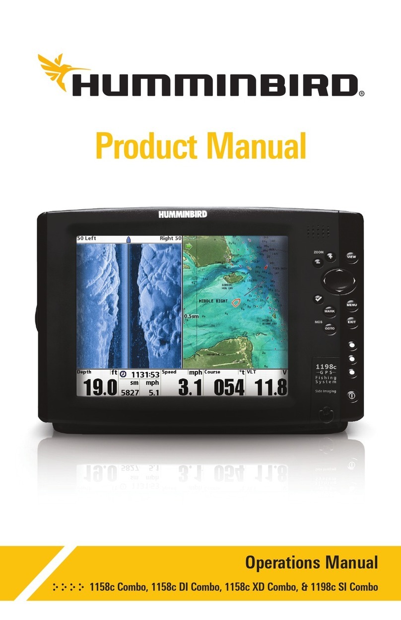 Humminbird 1158c Combo Operation manual Humminbird 1158c Combo Operation manual