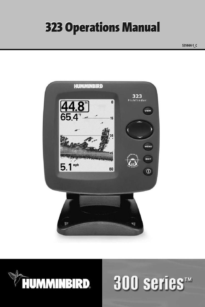 Humminbird 323 Operation manual