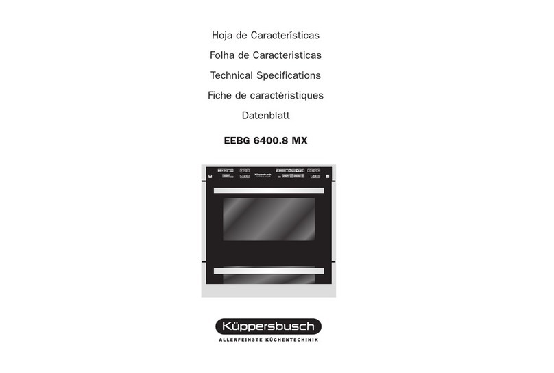 Kuppersbusch EEBG 6400.8 MX Technical specifications
