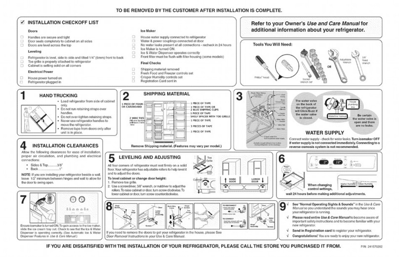 Kenmore 241570202 manual&nbsp;