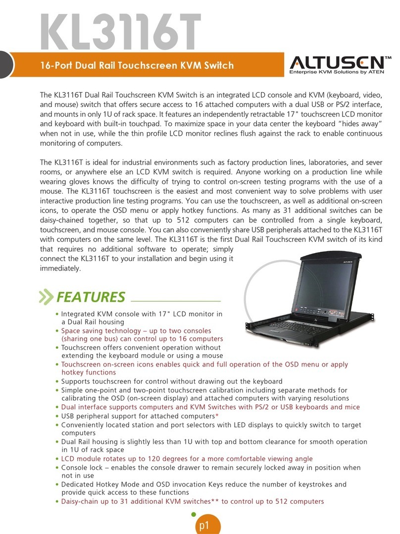 Altuscn ALTUSCN KL3116T quick guide