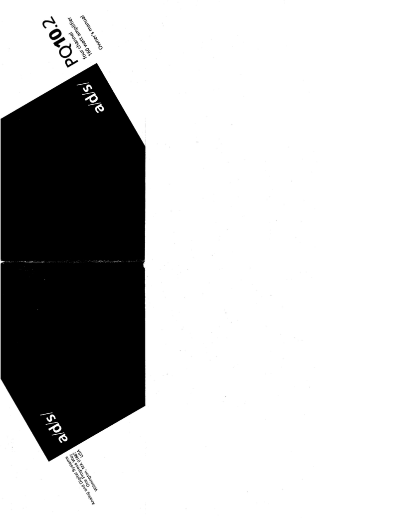 ADS PQ10.2 owner's manual