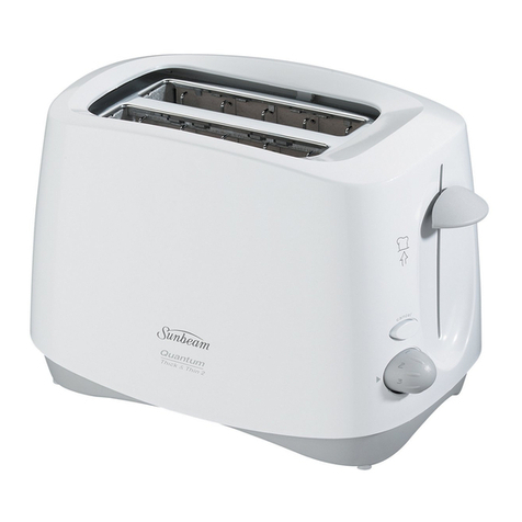 Sunbeam Quantum Thick & Thin TA4200 User manual