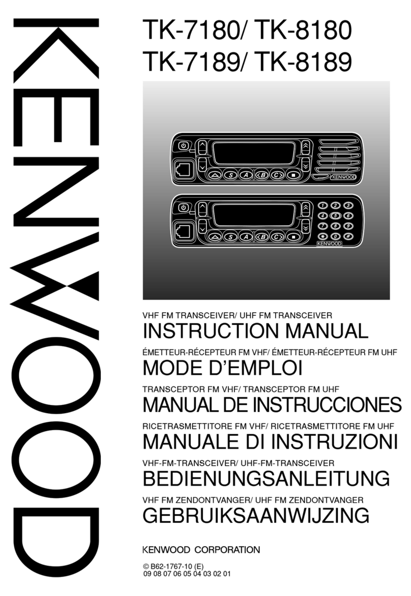 Kenwood TK-7180 User manual