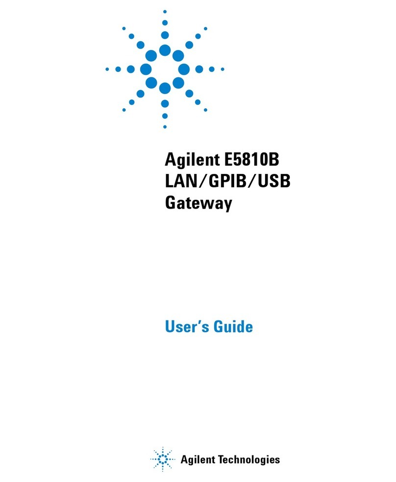 Agilent Technologies E5810B user guide