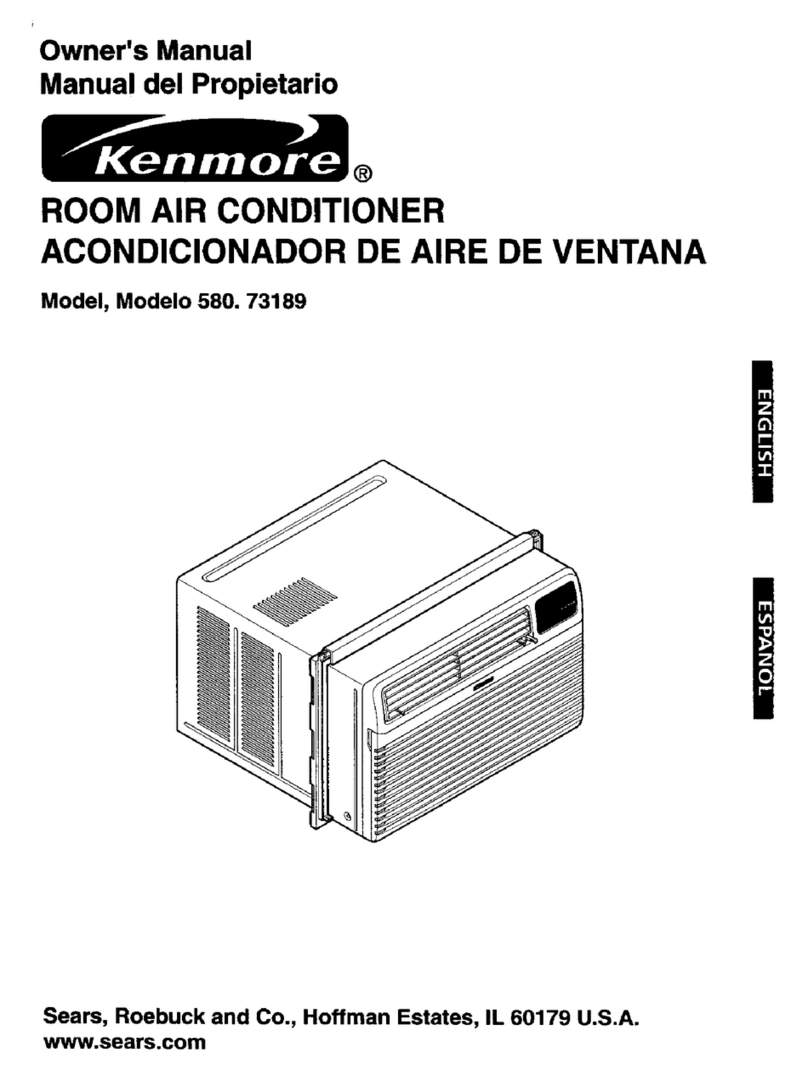 Kenmore 580.73189 User manual