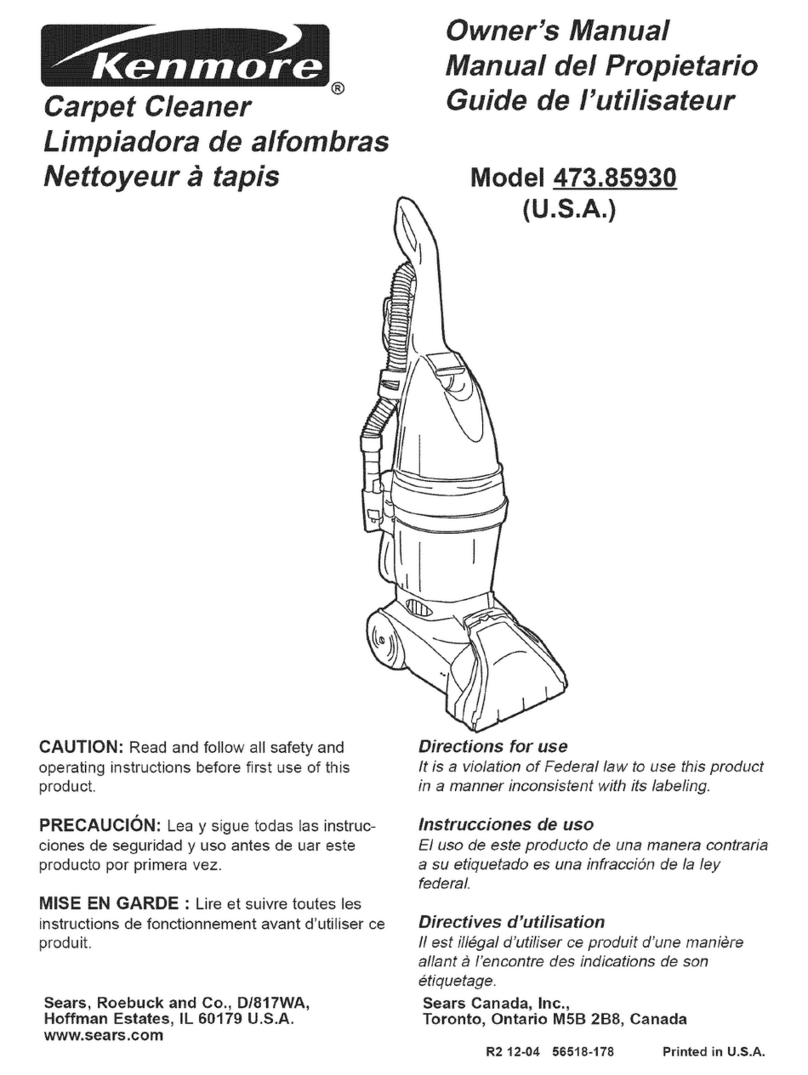 Kenmore 473.85930 User manual