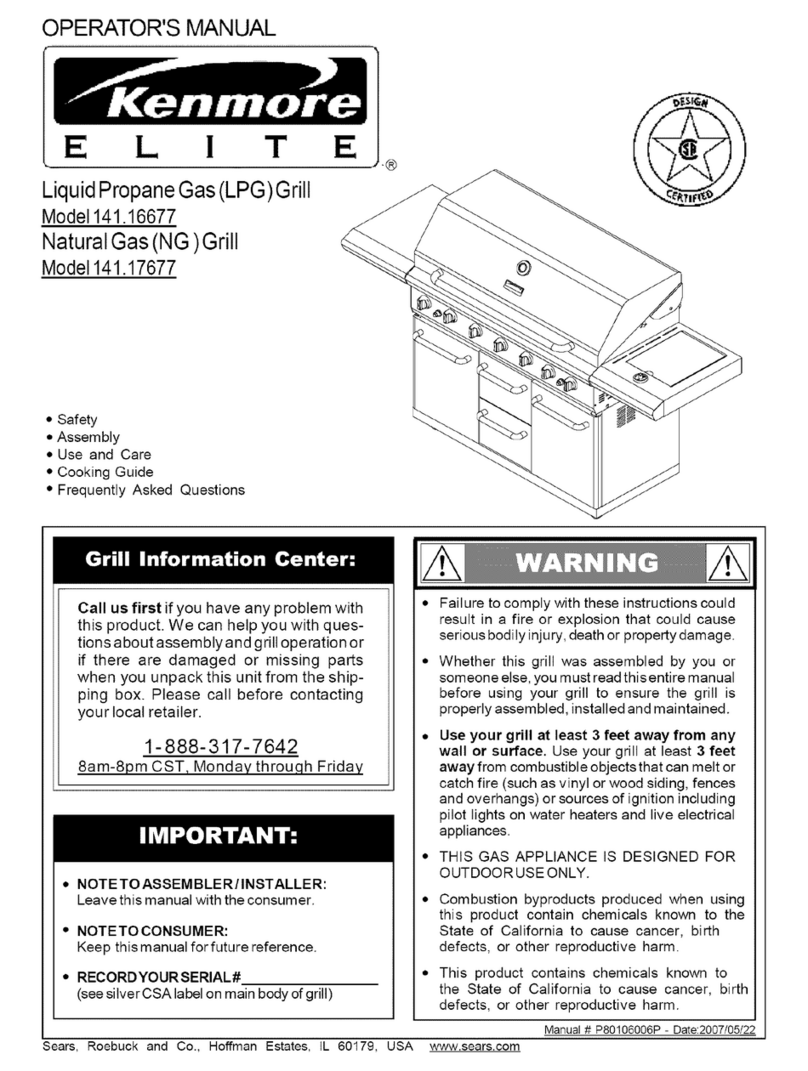 Kenmore 14116677 Operator's manual
