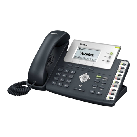 Yealink Yealink SIP-T26P User manual