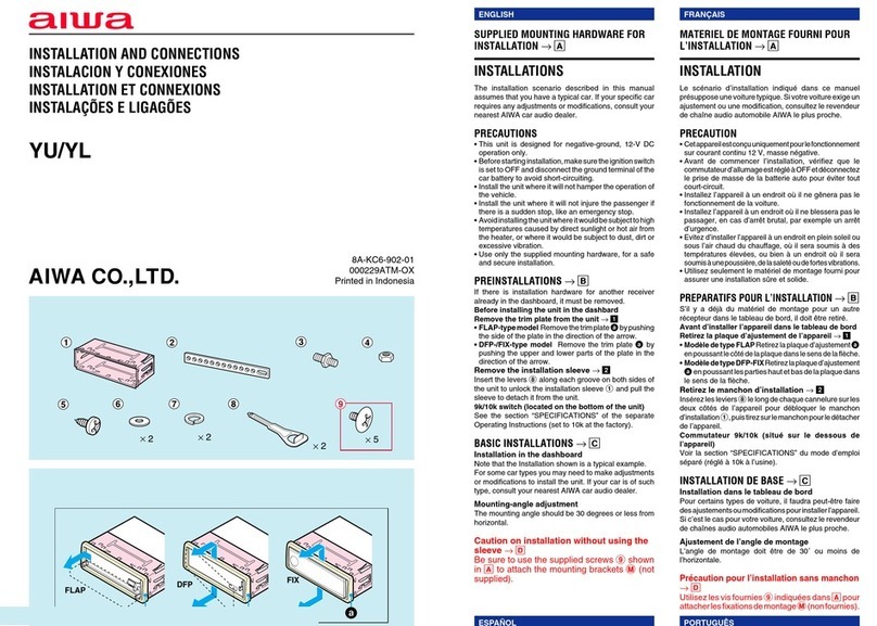 Aiwa CDC-MP3 YU Guide