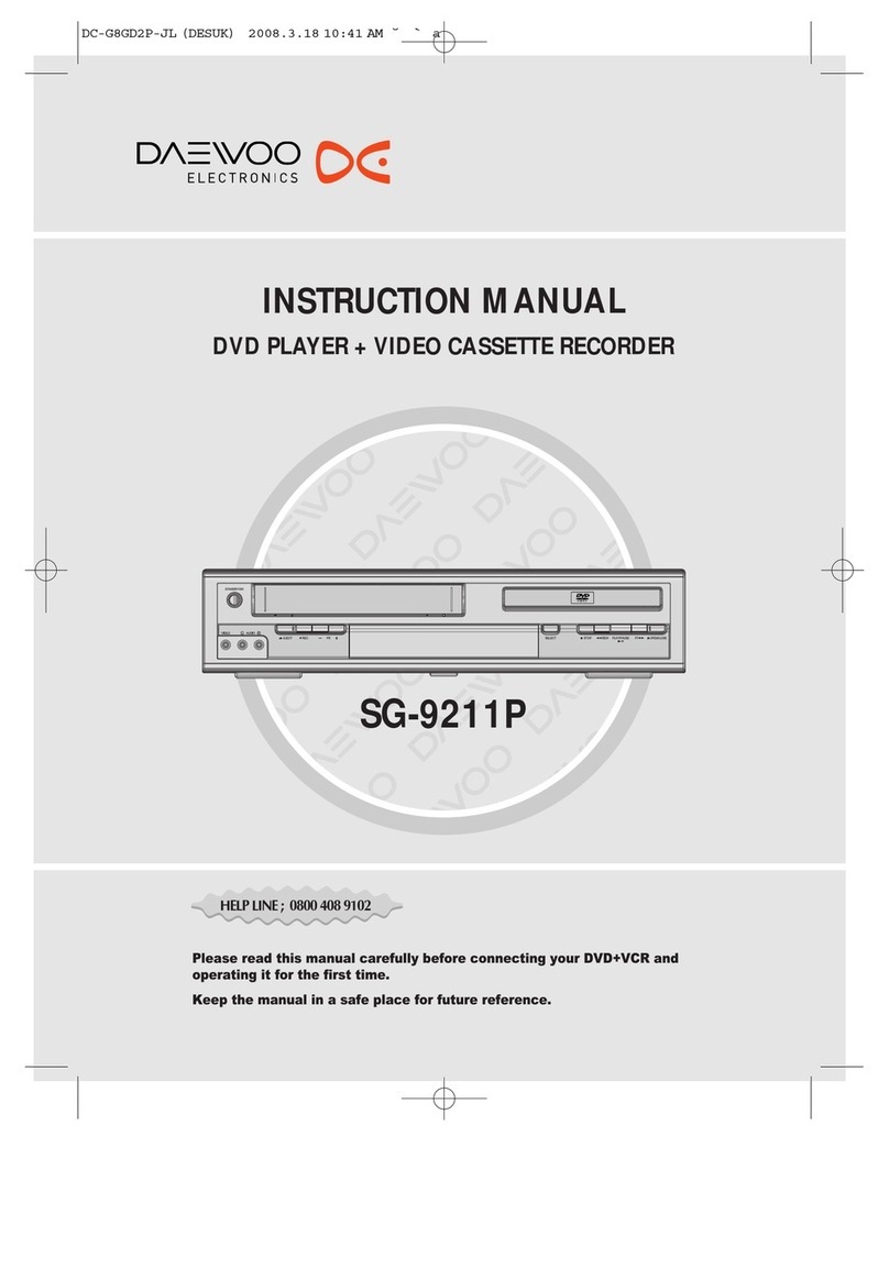Daewoo SG-9211P instruction manual