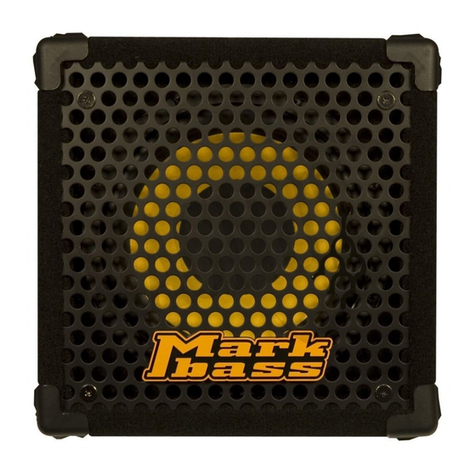 Mark Bass MICROMARK owner's manual