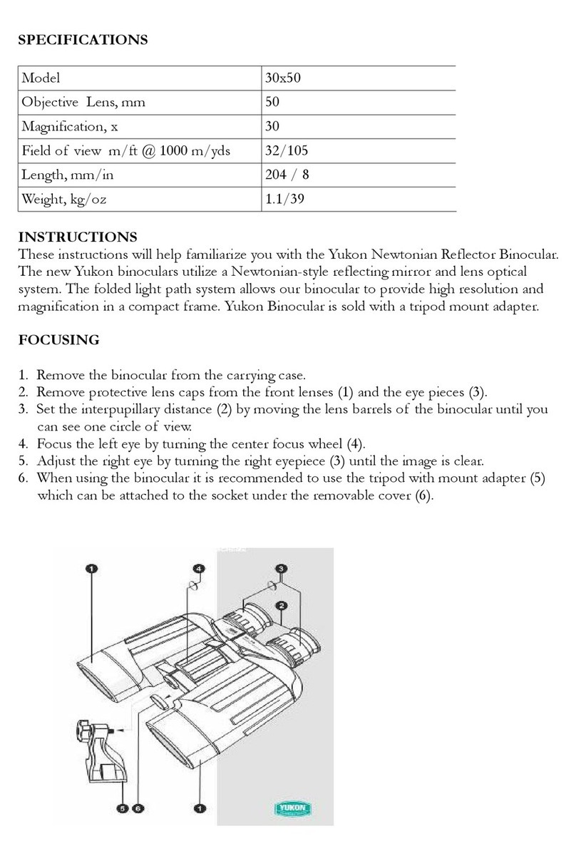 Yukon 30x50 instructions