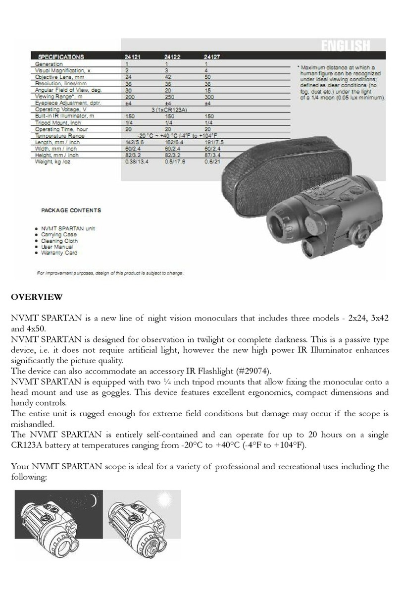 Yukon Nvmt Spartan 24121 user manual