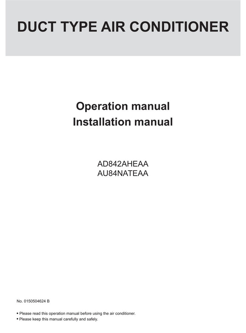 Haier AD842AHEAA Installation and operating instructions Haier AD842AHEAA Installation and operating instructions