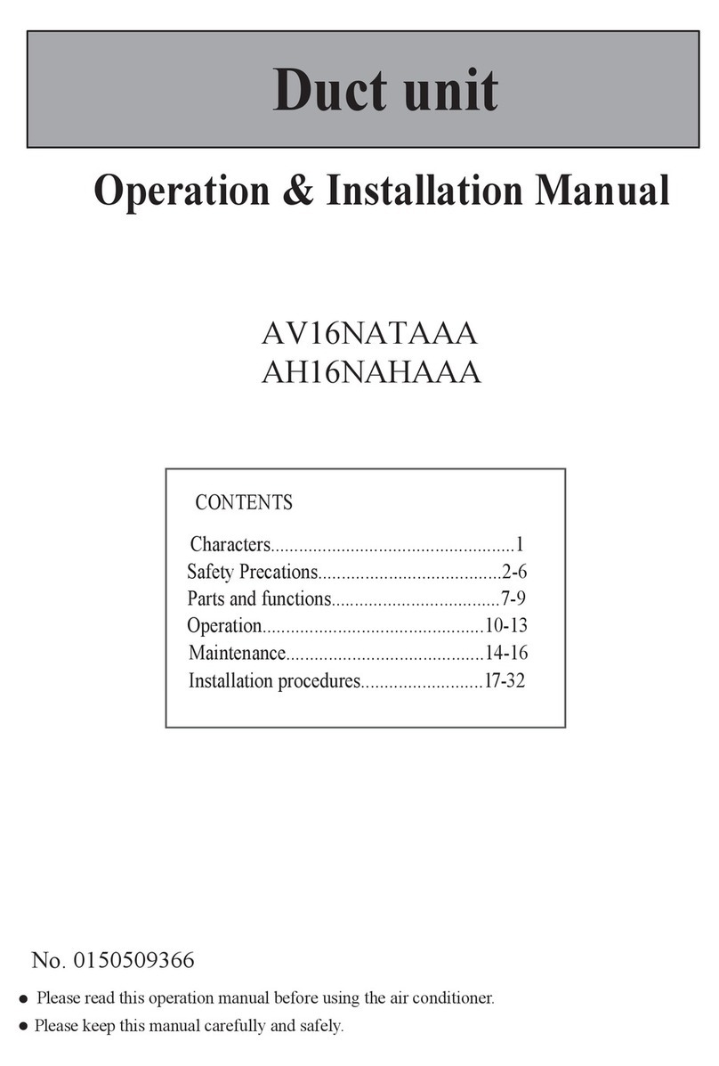 Haier AV16NATAAA User manual