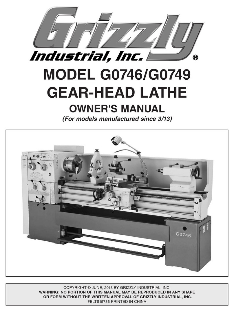 Grizzly G0746 owner's manual