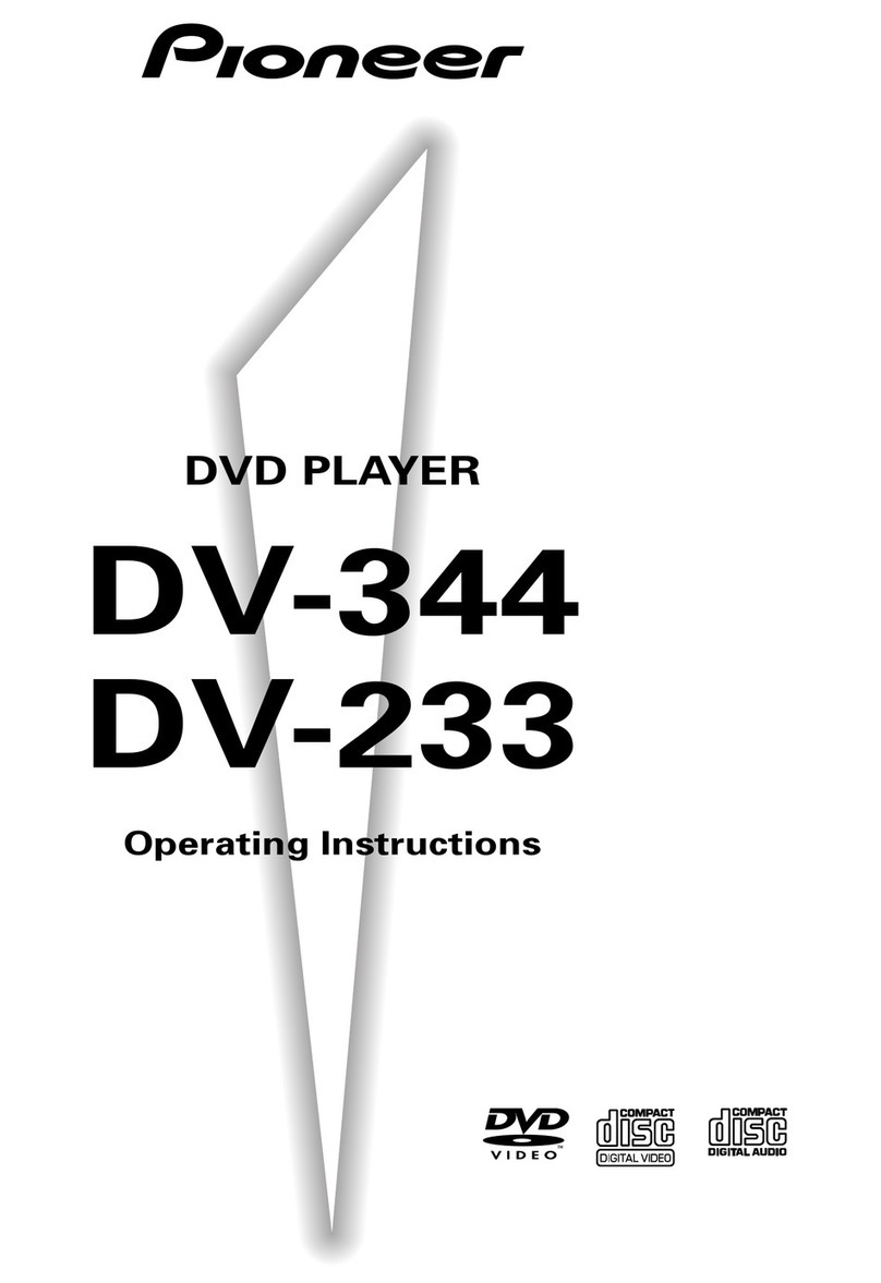 Pioneer DV-233 User manual
