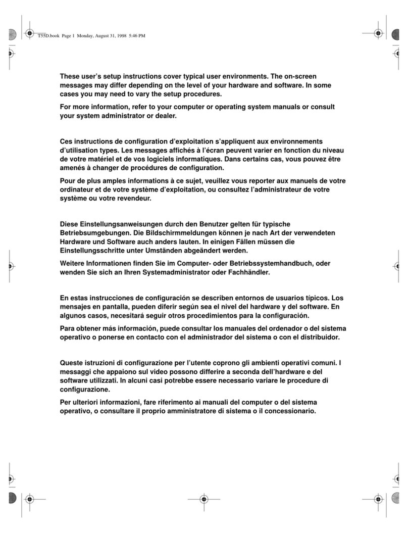 IBM T55D User manual