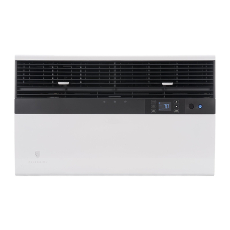 Friedrich WINDOW AIR CONDITIONER User manual