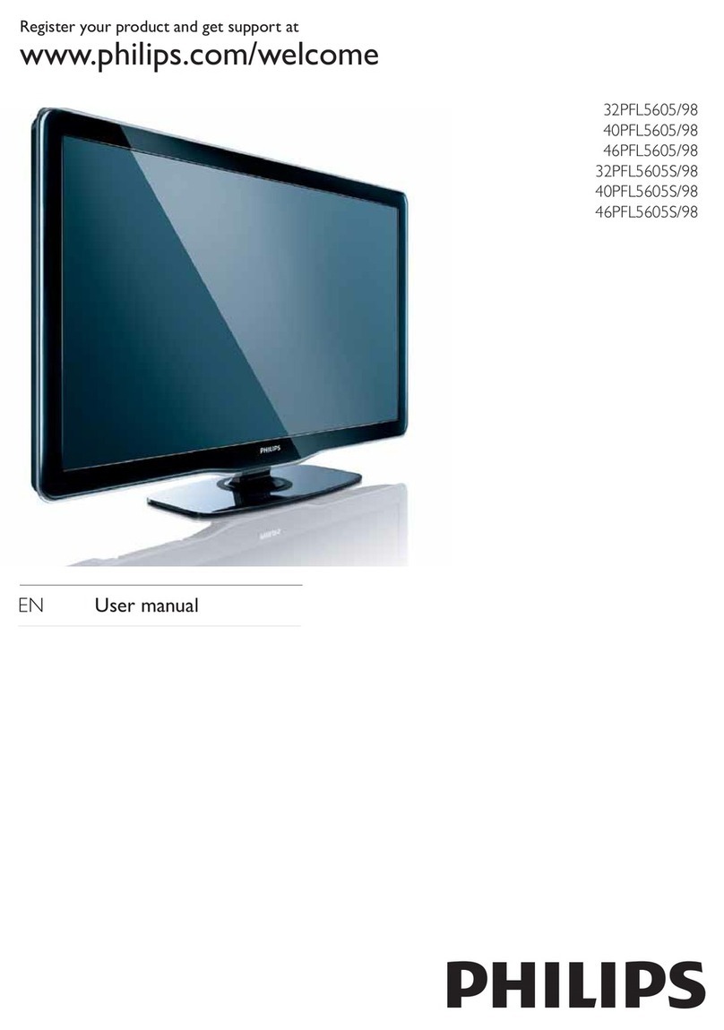 Philips 32PFL5605 User manual