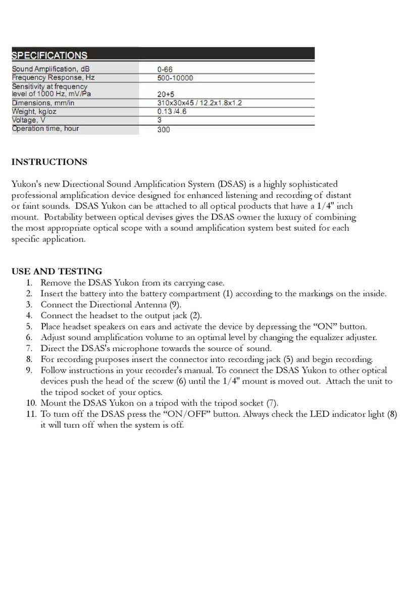 Yukon DSAS manual