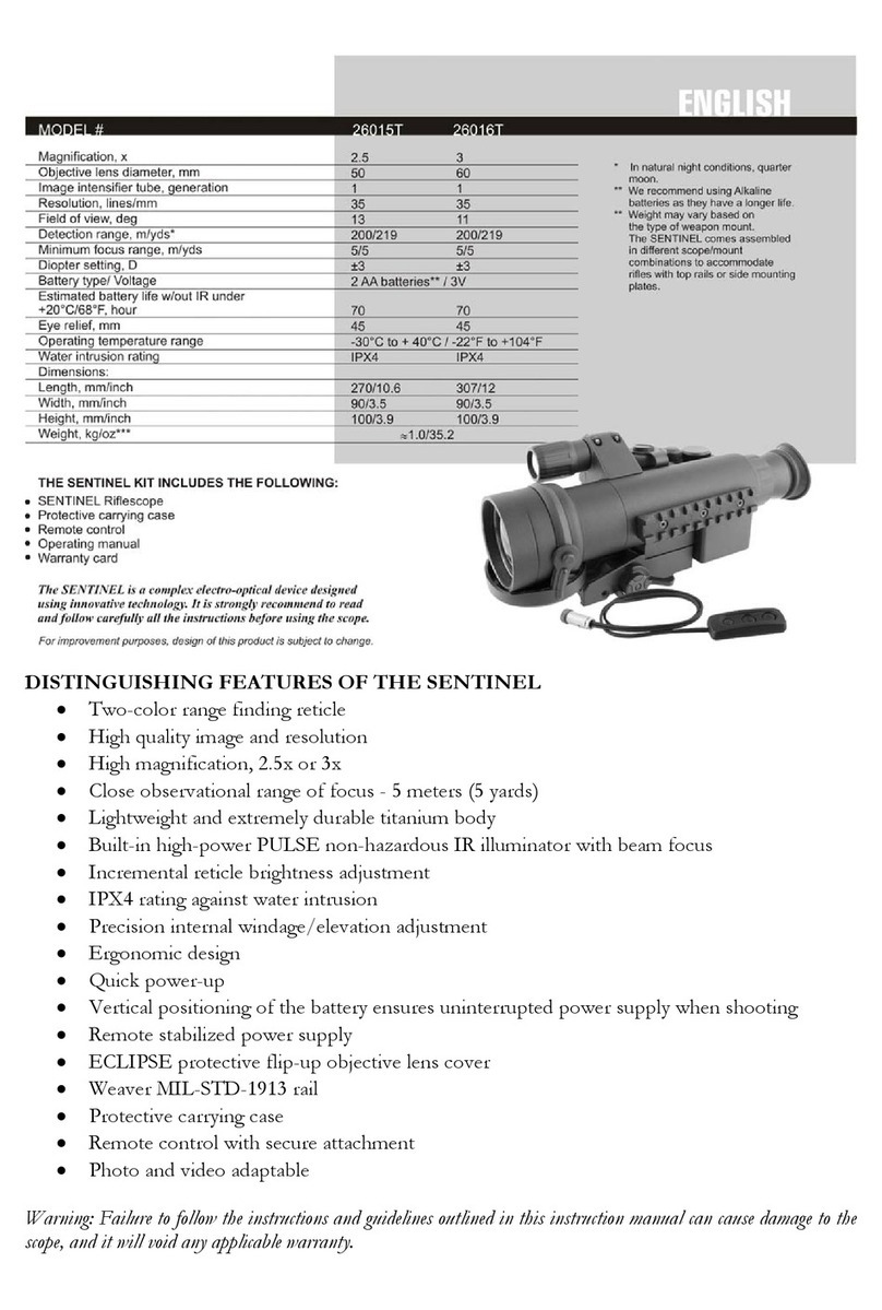 Yukon SENTINEL 26015T manual