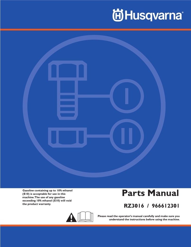 Husqvarna RZ 3016 User manual